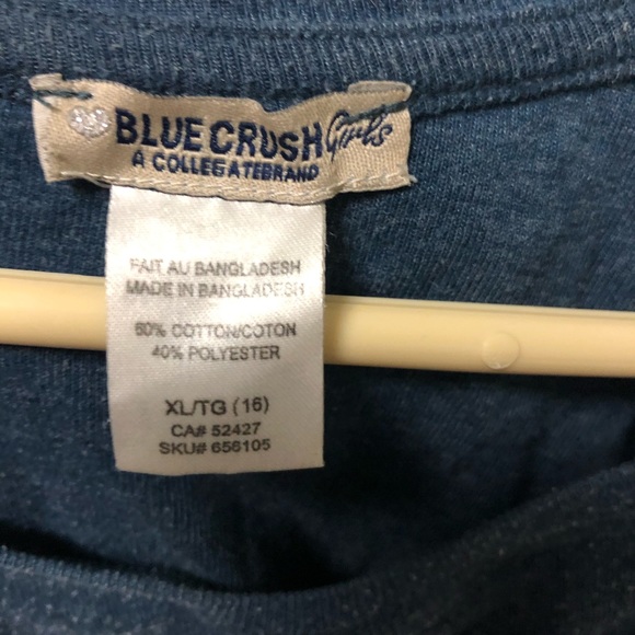 Blue long sleeve top - Picture 3 of 3